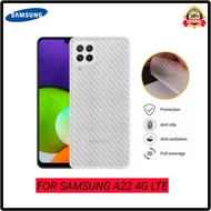 LAYAR Graskin Carbon Samsung A22 4G LTE Anti-fungal Rear Screen Protector