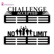[Menolana] Premium Iron Medal Hanger Running Award Display Holder Shelf Organizer for Sports Gymnast