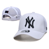 MLB 100% Original NY Baseball Cap Unisex Embroidered Logo Bent Hat Breathable Casual Sun Hat