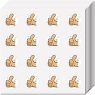 CREATCABIN 128Pcs Give The Thumbs-Up Small Stickers Decal Self-Adhesive Plastic Thumbs UP Sticker Ro