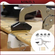 [kokiya] Fret Press Tool For Guitar and Bass With fret press insert Electric Guitar Repair Tool Fret