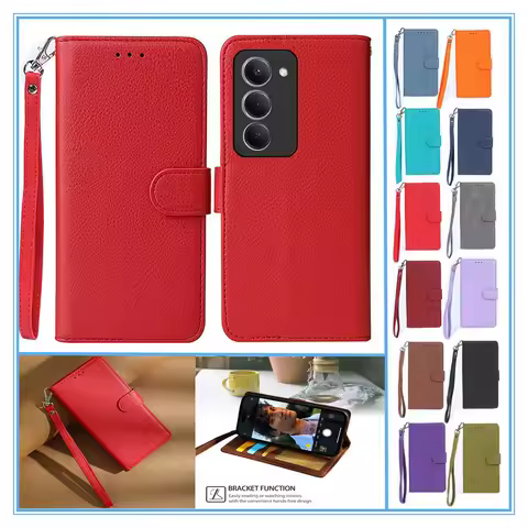 Wallet Flip Leather Case For Redmi 15 Phone Case Redmi 15 Cover global Version Xiaomi Case Redmi 15 