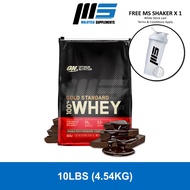 Optimum Nutrition Gold Standard Whey, 10lbs - 100% Whey Protein Powder, Lean Muscle, Recovery