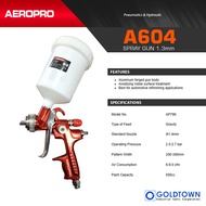 Aeropro Top Grade HVLP Air Spray Gun A604 Original Heavy Duty Top Quality