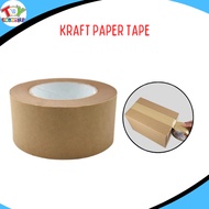 Kraft Paper Tape Brown paper Tape Kraft Matte WRITABLE Paper Tape Brown Paper Tape Gift Packaging