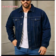 (S To 8XL)MANS /LELAKI DENIM JACKET PREMIUM QUALITY (S SAMPAI 8XL
