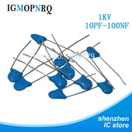 20pcs High voltage Ceramic Capacitor1KV 2KV 3KV 5PF 30PF 47PF 56PF 100PF 220PF 1NF 2.2NF 3.3NF 4.7NF