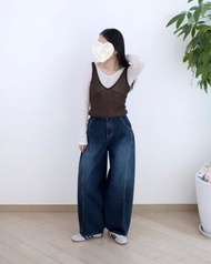 Gori 洗水彎刀牛仔褲