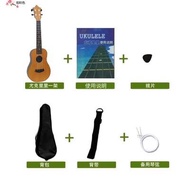 Learn to Play Ukulele 23-Inch Urick G Beginner Entry Male and Female Students Childrens Toys Small Guitar Cherry Blossom