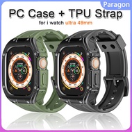 Modification Kit case+strap PC case TPU sports strap compatible for  Apple Watch Ultra 49mm Iwatch series Ultra 49mm