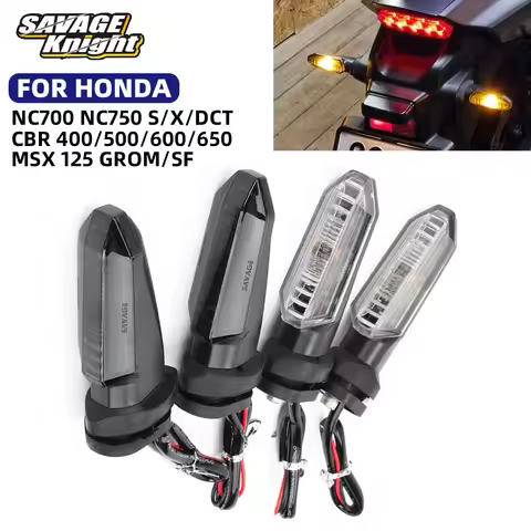 LED Turn Signal Light For HONDA NC700 NC750 S/X/DCT CTX700 CBR 600RR 650F 500R 400R Motorcycle Flash