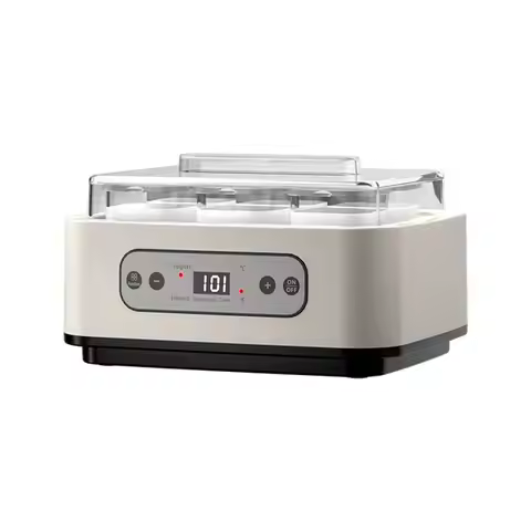 A98I-Mini Electric Yogurt Maker Adjustable Time& Temp Control Automatic Yogurt Maker Natto Rice Wine