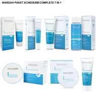 Wardah Paket Acnederm Series 7 in 1 &amp; Bonus