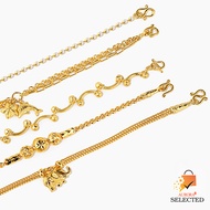 AURORA Selected สร้อยข้อมือ ทองแท้ 96.5% คละลาย 2 สลึง