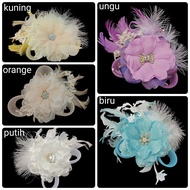 Flower Hair Corsage, Hair Decoration Corsage, Shoulder Corsage, Flower Headpiece, Hair Decoration Fl