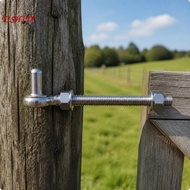[tishita] Adjustable J-Bolt Gate Hinge with Mounting Plate Rustproof J-Bolt Gate Hinge for Fences