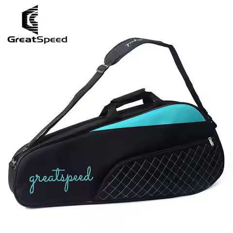GREATSPEED 3-Pack Tennis Bag Single Shoulder Men and Women Tennis Racket Bag Badminton Racket Bag
