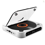 CD Player Portable BT Music Player CD Runner with Dustproof Cover 6 Modes A-B Repeat Timer Remote Co