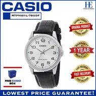 CASIO MTP-V001 ORIGINAL ANALOG WATCH WITH 1 YEAR WARRANTY MTPV001/ MTPV001L/ MTP-V001L/ MTPV001L-7BU