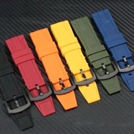 24mm WATCH STRAP 24MM SILICONE RUBBER WATCH STRAP