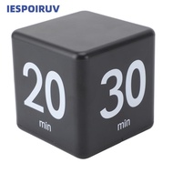 IESPOIRUV Flip Timer, ABS Black Red Countdown Timer, Portable Gravity Sensing 15 20 30 60 Minute Pre