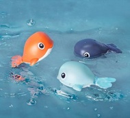 東京仁 - (淺藍鯨魚) 幼兒上鏈玩具 / 嬰兒沐浴玩具 / 戲水池玩具 x 1個
