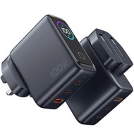 AMAZINGthing THUNDER   PRO   GaN   充電器   Viz 配備即時功率顯示的 100W GaN 充電器