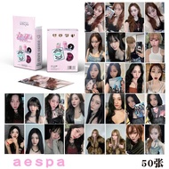 【ready stock】IVE (G)I|DLE AESPA seventeen BLACKPINK自印小卡周边卡片LOMO卡IVE (G) I |DLE AE