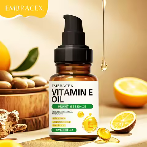 128ml Vitamin E oil Essential Oils Gift To Friends/Parents Skincare Haircare Nailcare Massage Oil Na