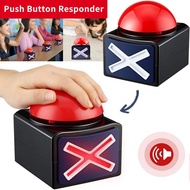 Interactive Game Quiz Answer Buzzer with Sound and Light for Trivia Competitions
