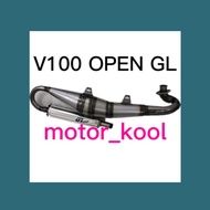 V100 Exhaust GL Racing Open V100
