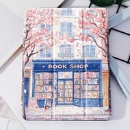 1 Pc Sakura Bookstore Tablet Case & Kindle E-Book Case Compatible With IPad 10th Generation, IPad 10