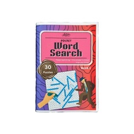 Artsen Pocket Word Search Book 1 - 30 Easy Puzzles for Beginners A6 Size Compact Portable Puzzle Set