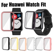 🔥New🔥 Huawei Watch FitCase TPU Full Screen Covered Protection Huawei Fit , Huawei watch fit new , Huawei watch fit elegant Soft Protective Case Cover for Huawei Watch Fit