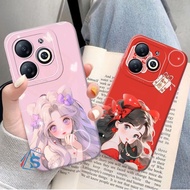 [SHARK CASE] Softcase ITEL A70 A60 A60S P40 S23 S23 PLUS Beautiful Princess Motif - Itel Casing - It