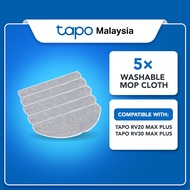 TP-Link Tapo Robot Vacuum Washable Mop Cloth RVA301 (5 Pcs) For Tapo RV30 Max Plus/RV30 Max/RV20 Max