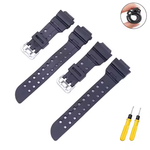 Men's Resin watch band accessories compatible for Casio GWF-A1000 D1000 FROGMAN Five or six generati