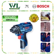 BOSCH GDR120-LI Cordless Impact Driver/Wrench 12V/Impact Drill/Wrench Drill/Professional Set
