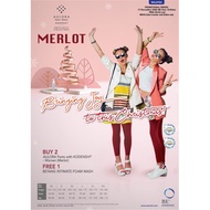 With Free Gift Ready Stock Limited Edition Merlot Aulora Pants Female size