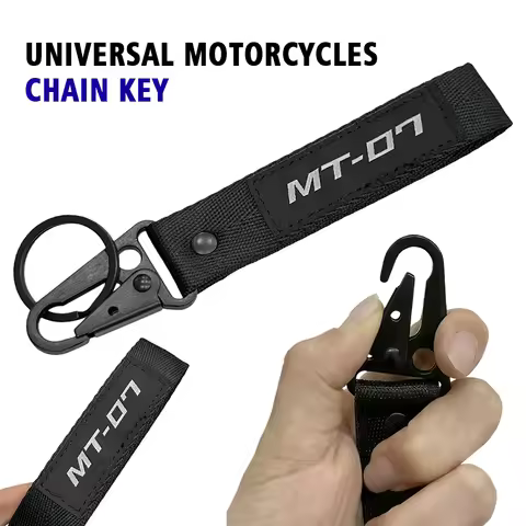 NEW MT 07 Motorcycles Embroidery Keychain Key Chain Keyring FOR YAMAHA MT07 MT-07 MT07 FZ07 Accessor