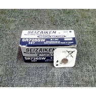 BATTERY SEIZAIKEN SR726SW/397/SR920W/371 SR927SW /395 SR936SW/394 SR721SW/362 SR716SW/315 (100%ORIGI