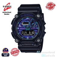 [OFFICIAL CASIO WARRANTY] Casio G-Shock GA-900VB-1A Men's Analog Digital Black Resin Strap Watch