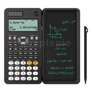991 CNX Foldable Scientific Math Calculator with 498 Functions,LCD Writing Erasable Tablet Digital P