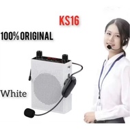 ใหม่ ลำโพงรุ่น KS16 Bluetooth ลำโพง ขยายเสียง ขนาดเล็ก แบบพกพา พร้อม ไมโครโฟนwireless สินค้าของแท้10