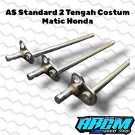 Standard axle 2 Middle and mounting axle CUSTOM VARIO/PCXBEAT/GENIO/SCOOPY standard axle 2 middle