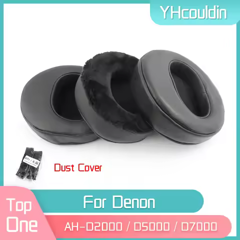 YHcouldin Ear Pads For Denon Earpads AH-D5000 AH-D7000 AH-D2000 AH-D5200 AH-D7200 AH-D9200 Ear pads 