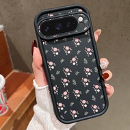 Google Pixel 8 PRO Pixel 7A Pixel 9 PRO XL Pink Flower Silicone Shockproof Soft Phone Cover Casing