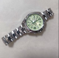 SEIKO 精工 飛行石英錶 罕有淺草綠色