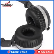 WDGOOD เบาะรองที่ครอบหูนุ่มสำหรับ AKG K420 K430หูฟัง K450สีดำ