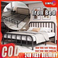High Load-Bearing Iron frame bed metal bed frame, steel frame bed Quiet without rocking